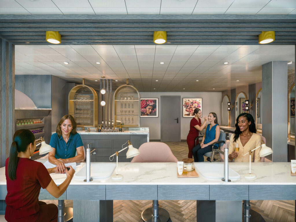 Celebrity Xcel Bubbles Bar at the Spa
