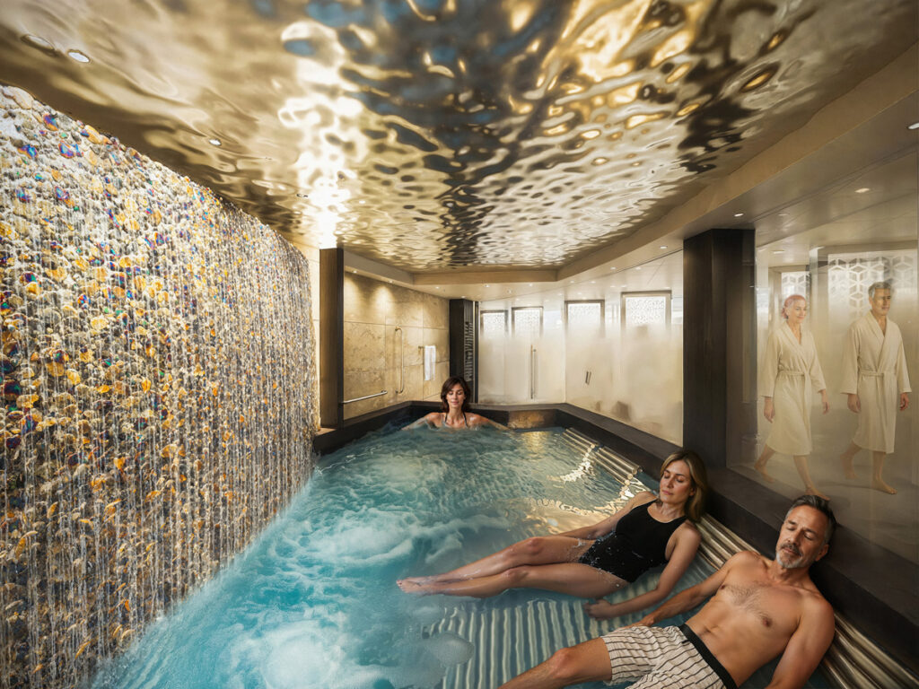 Celebrity Xcel Hydra Room at the Spa