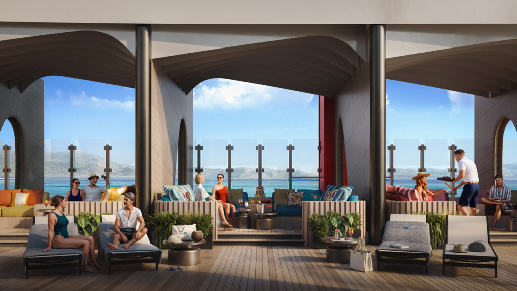 Celebrity Xcel Pool Club Cabanas