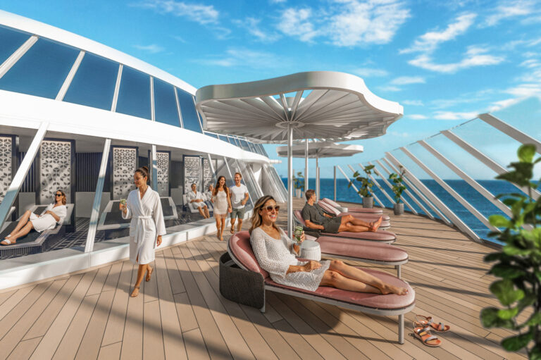 Celebrity Xcel Vitamin D Deck at the Spa