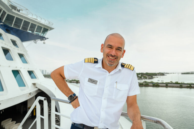 Meet the Captain of Celebrity Xcel, Captain Dimitrios Kafetzis