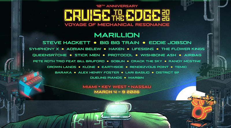 'Cruise to the Edge 2026' lineup