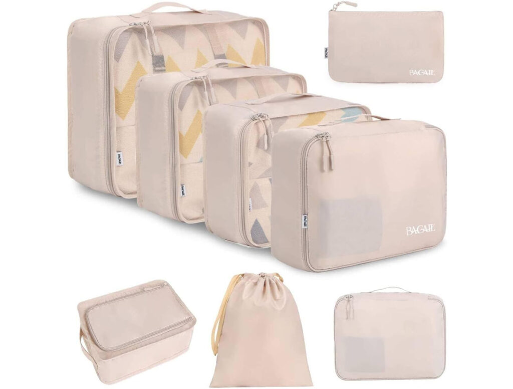 Packing and organization cubes for cruisers