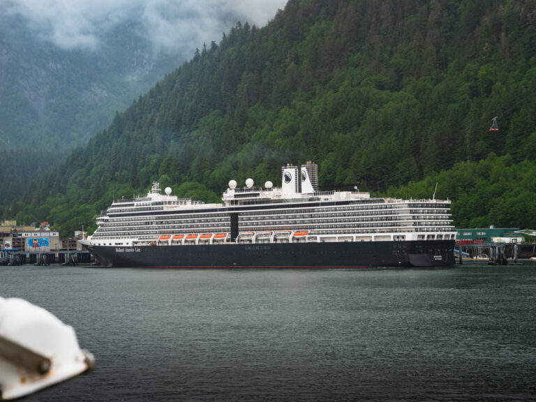Holland America's Eurodam spotted in Juneau, Alaska