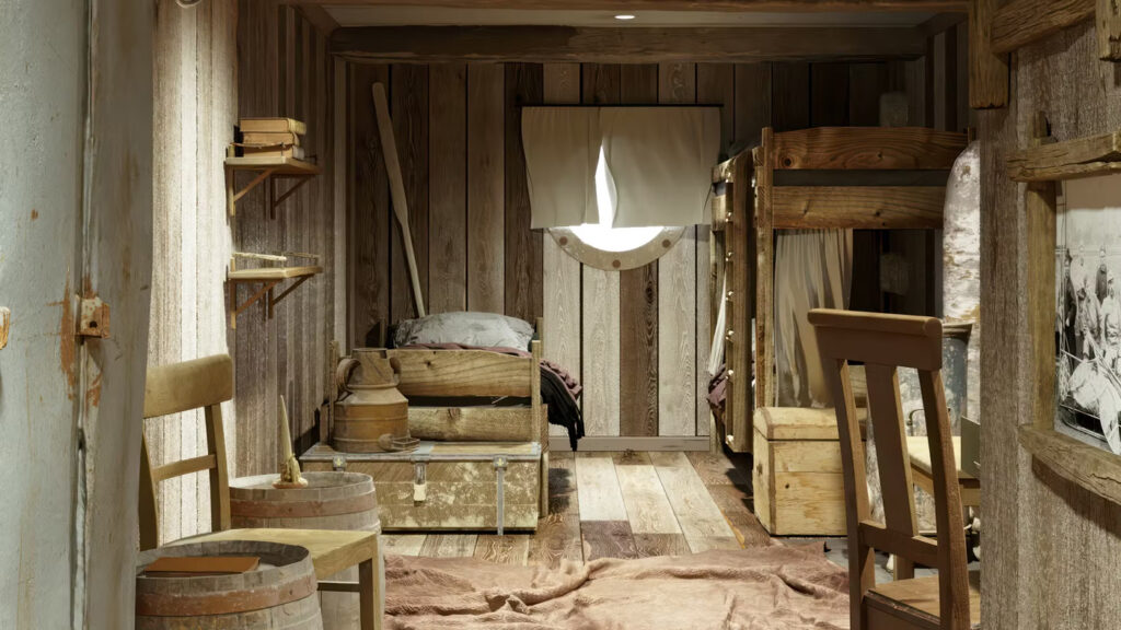The '1896 Cabin' on MS Fridtjof Nansen
