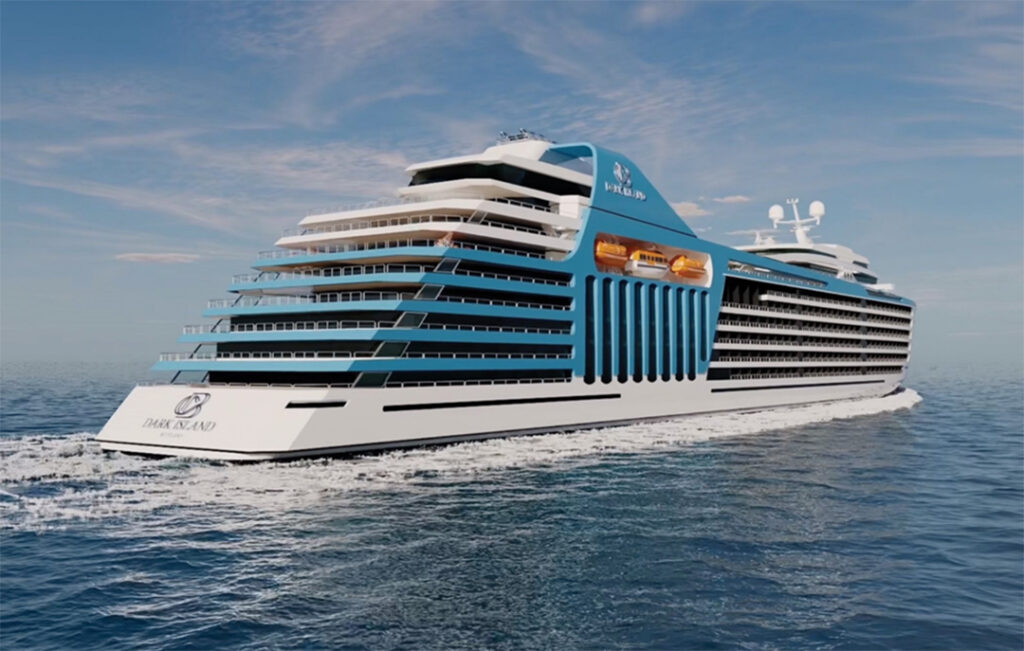 Rendering of the aft of Dark Island. Image courtesy of Clydebuilt.