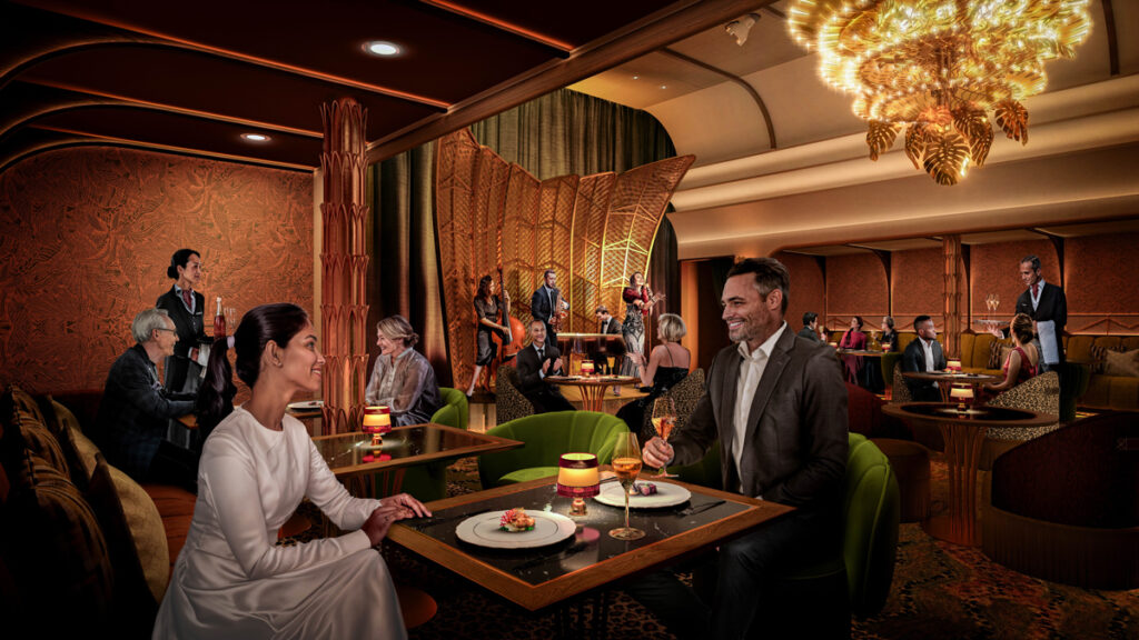 Hollywoodland Supper Club on Legend of the Seas