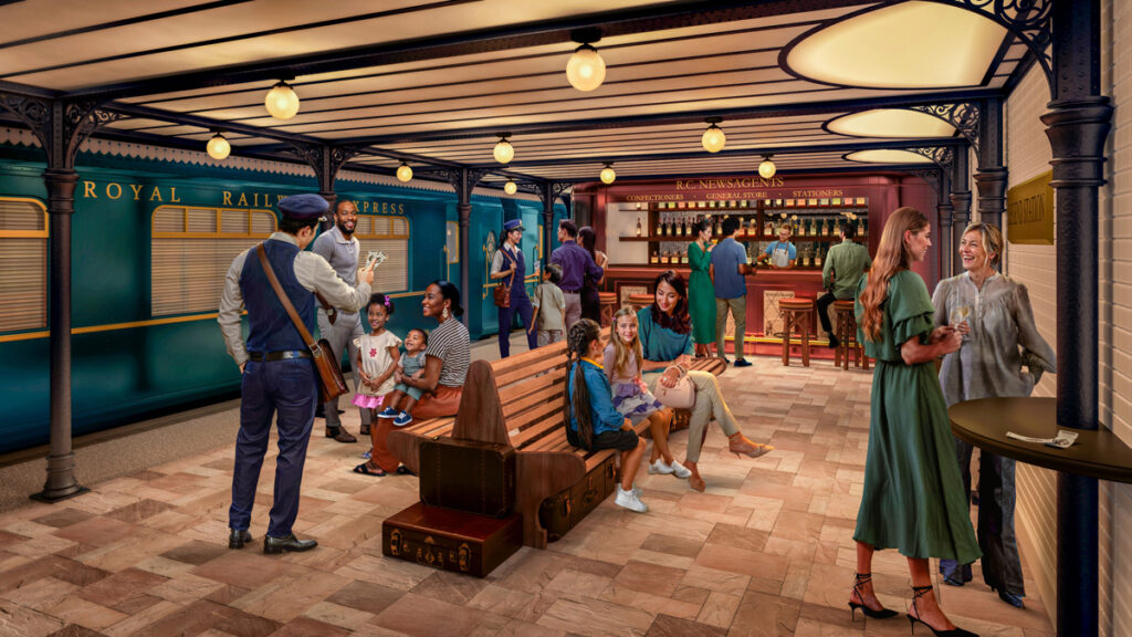 The Royal Railway on Legend of the Seas