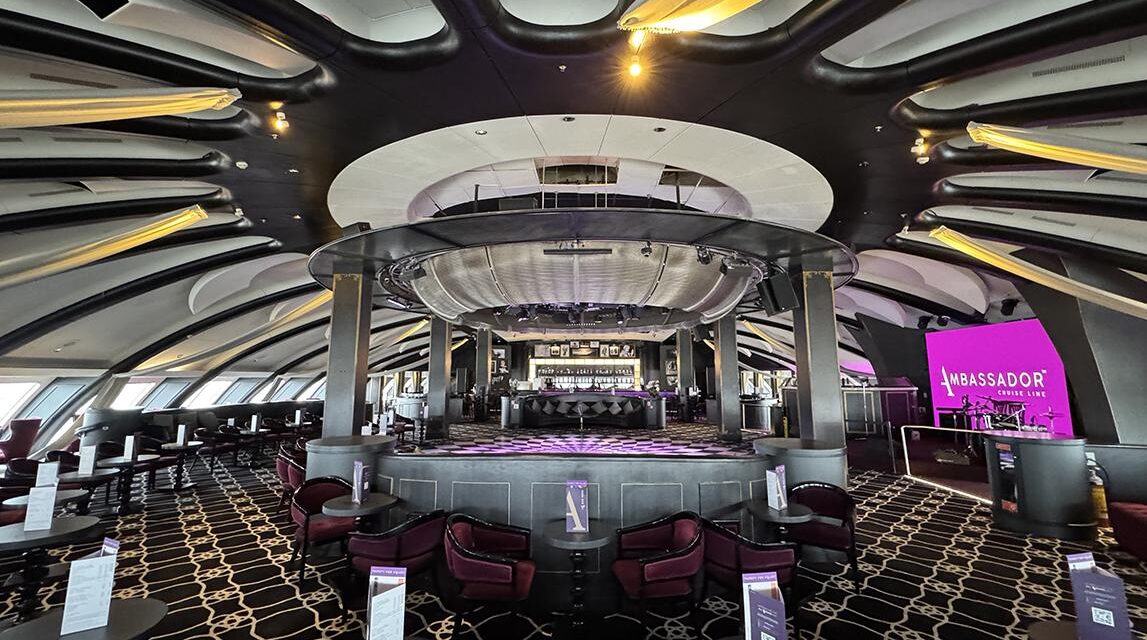 In purely architectural terms, the domed Observatory is the Ambience’s most distinctive space. Credit: Peter Knego