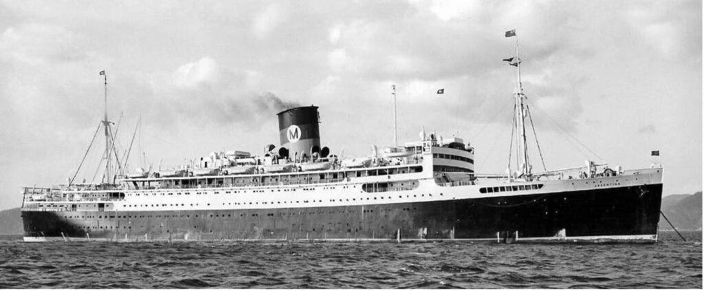 The liner Argentina. Courtesy of the William H. Miller collection.