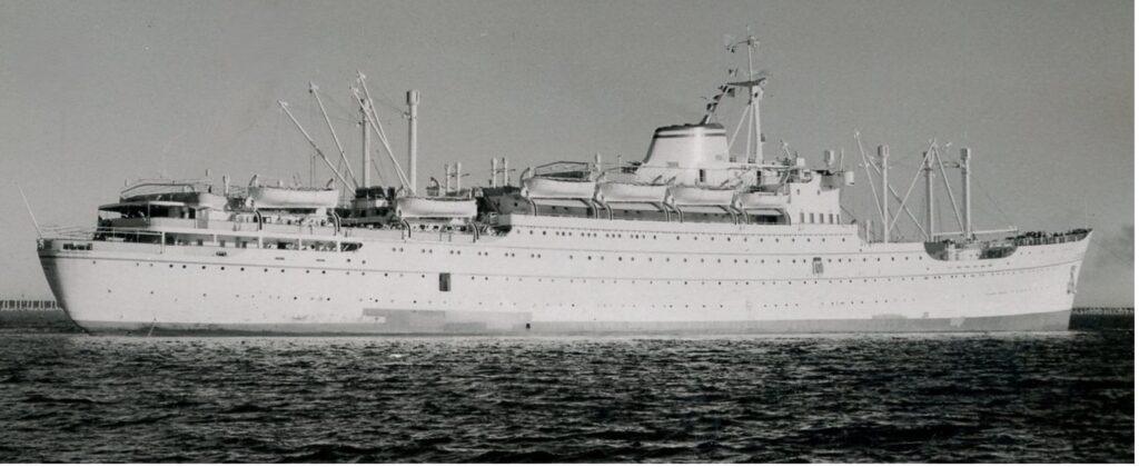 The liner Australia. Courtesy of the William H. Miller collection.