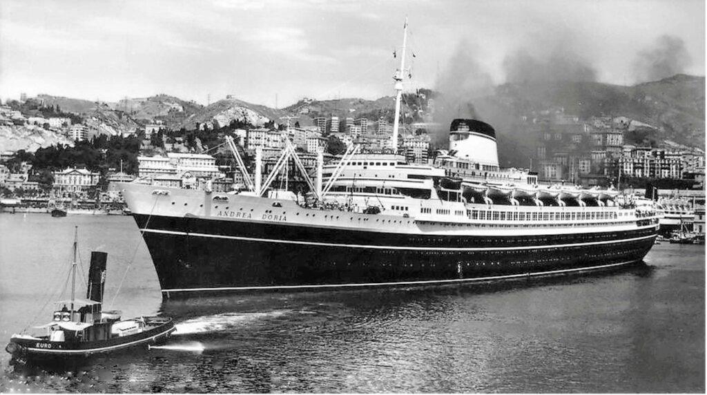 The Andrea Doria. Courtesy of the William H. Miller Collection.