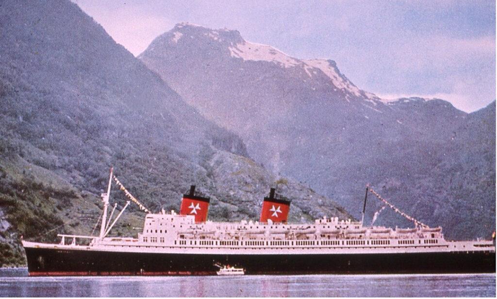 Hanseatic, formerly Empress of Scotland, after her extensive rebuilding. Courtesy of the William H. Miller Collection.