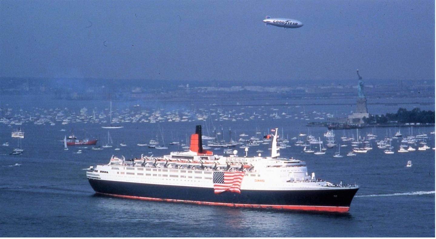 Queen Elizabeth 2 and the Glamour of Atlantic Travel, July 1986
