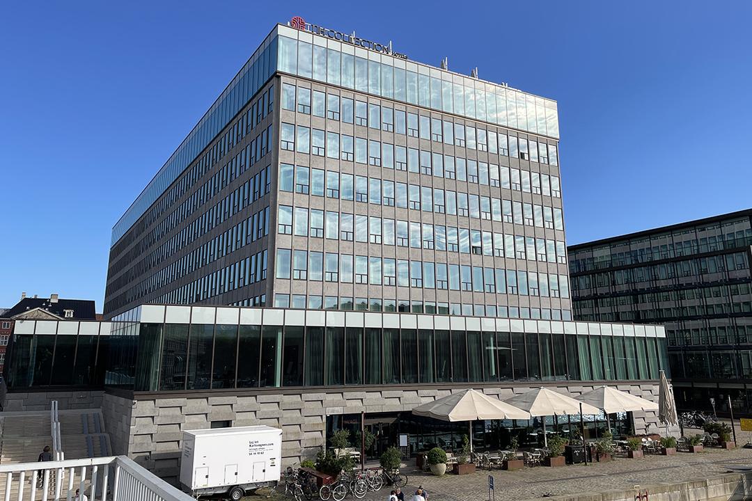 NH Collection Copenhagen sits on the banks of Copenhagen’s main canal, steps from the city center. Photo: Ming Tappin.